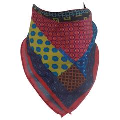Etro multicolour silk foulard