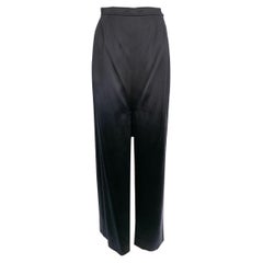 Vintage Yves Saint Laurent Long Silk Skirt