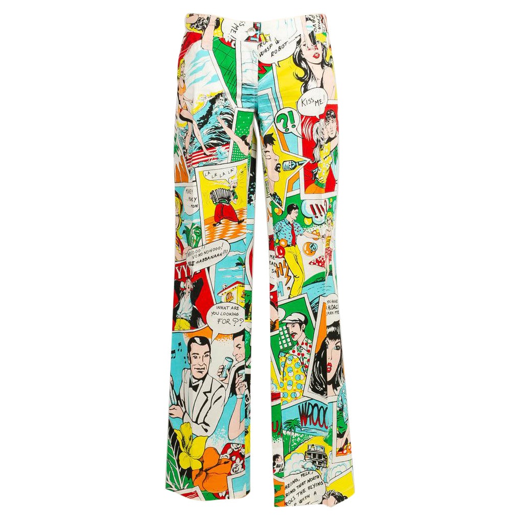Pantalones "Pop Art" Dolce&Gabbana en venta