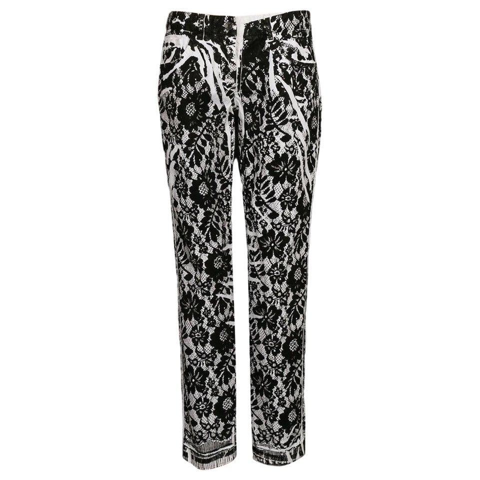 Dolce & Gabbana Pants, Size 42IT For Sale