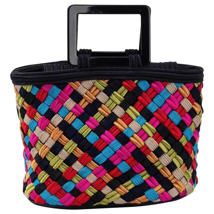 Yves Saint Laurent Multicoloured Trimmings Bag For Sale