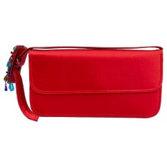 Renaud Pellegrino Red Pearly Bag
