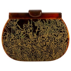 Charles Jourdan Bakelit-Clutch Tasche