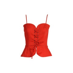 Yves Saint Laurent Laufsteg-Korsettoberteil, Frühjahr-Sommer 1991