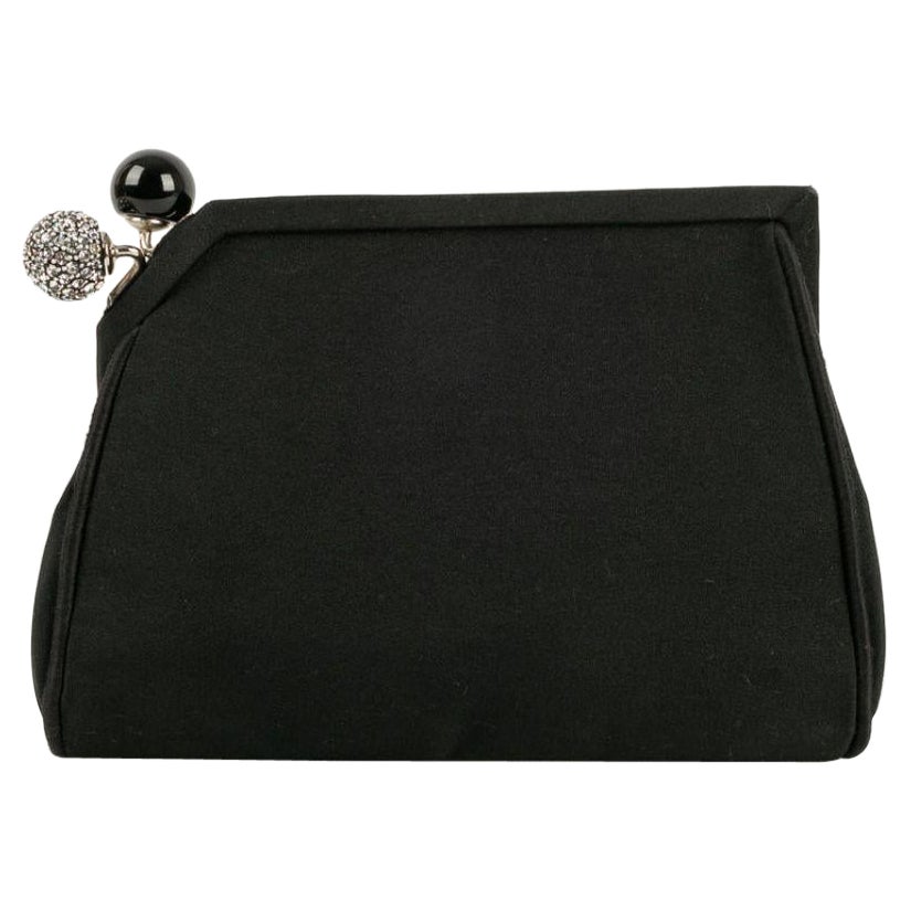 Christian Dior Black Clutch Bag