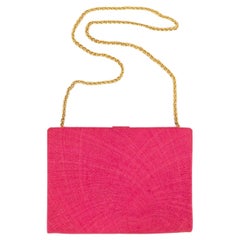 Retro Givenchy Pink Clutch Bag