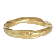 Papua Ring is handcrafted from 24ct gold plated bronze