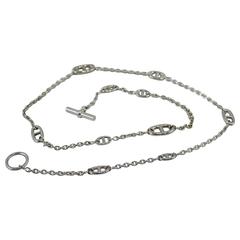 Hermes Silver Long Nacklace Farandole 80 cm (31, 5") 