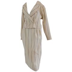 1980s Emanuel Ungaro beije tailleur 6