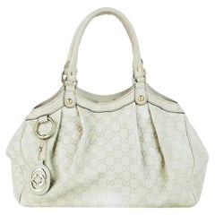 Gucci Guccissima GG Sukey Leather Bag