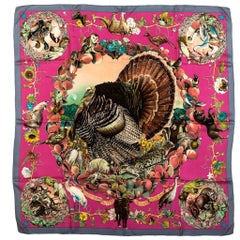 Foulard Texas Wildlife d'Hermès par Oliver 