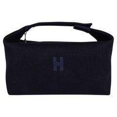 Hermes Trousse Bride-A-Brac Cosmetic Bag Large Model Black