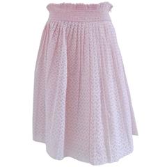 Prada Pink Skirt NWOT 12