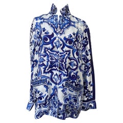 Dolce & Gabbana silk twilly shirt