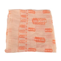 Sciarpa con motivo a rasoio rosa McQ Alexander McQueen da donna