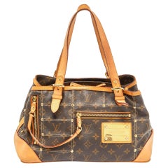 Louis Vuitton Monogram Canvas Limited Edition Riveting Bag