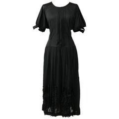 COMME des GARCONS Black Ruffle Dress