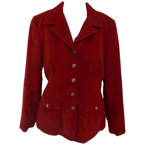 Moschino red jacket at 1stDibs | moschino red coat, cabi red jacket