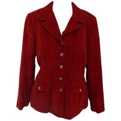 Moschino red jacket 12