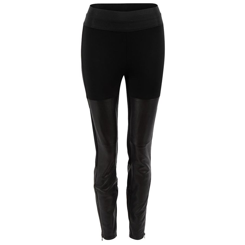Pamina Coated Leggings Black