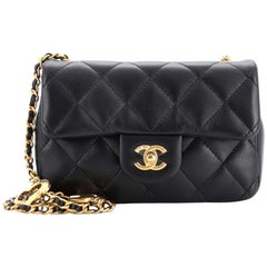 Chanel Heart Charms Flap Bag Quilted Lambskin Mini
