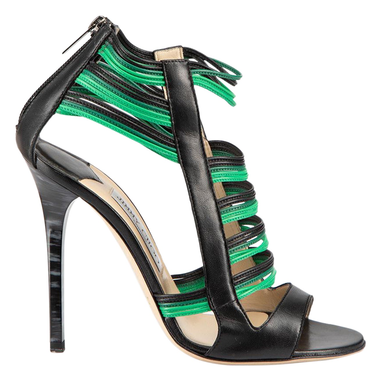 Santa Clara Braided Heel- Green