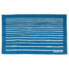 Hermès Nuovo Sarong a righe bianche e blu