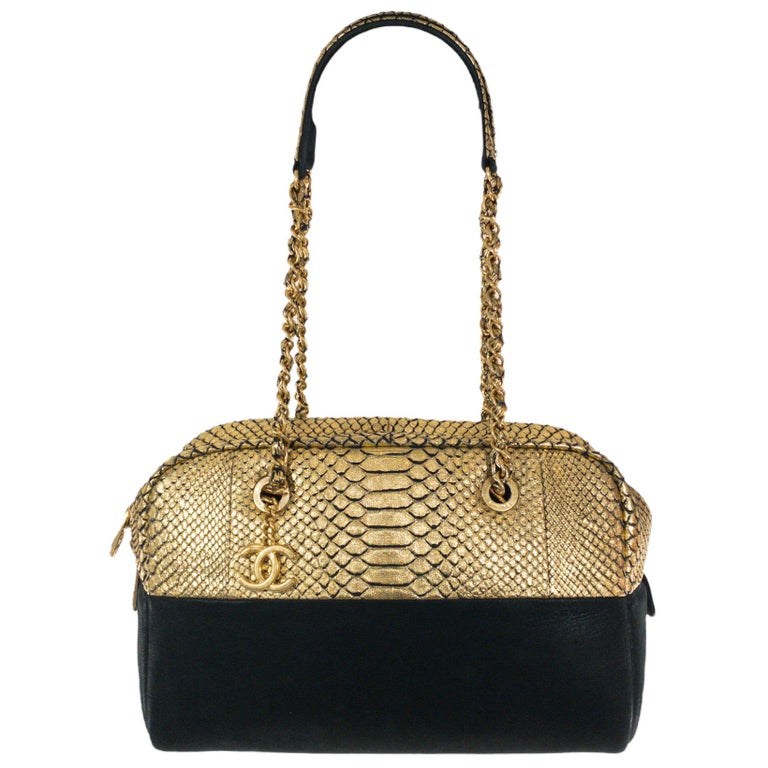 Chanel Snakeskin Bag - 10 For Sale on 1stDibs