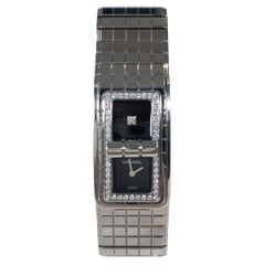 Chanel Code Coco-Uhr aus Stahl mit Diamanten