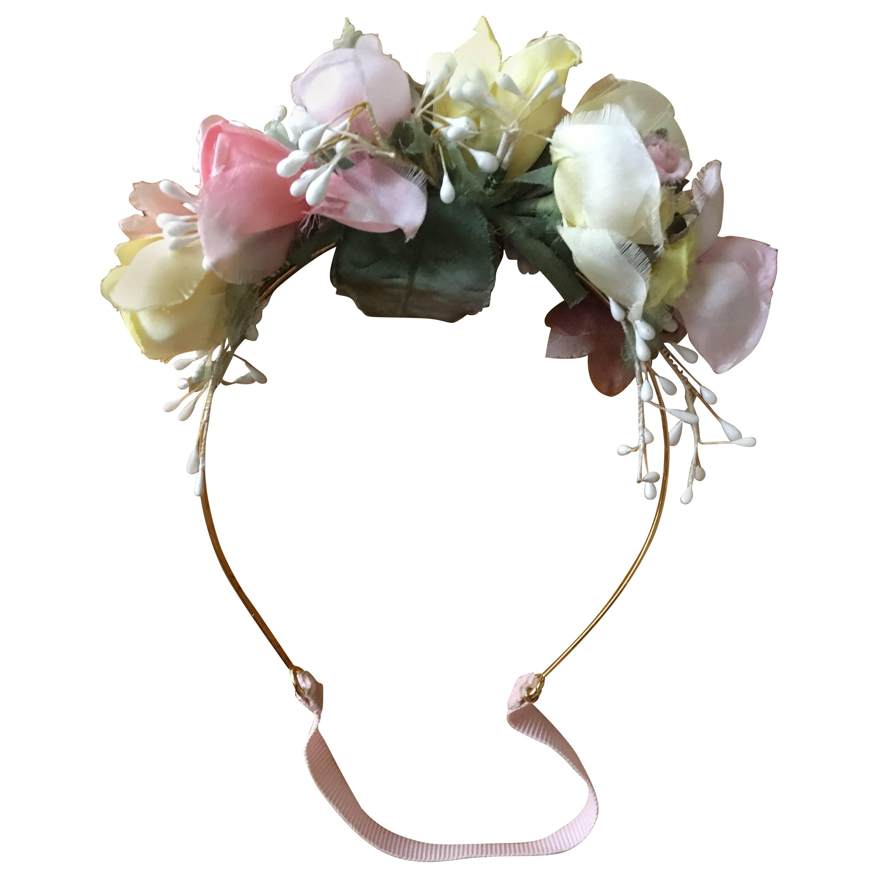 Gucci 2016 Floral Headband by Alessandro Michele New in Box For Sale
