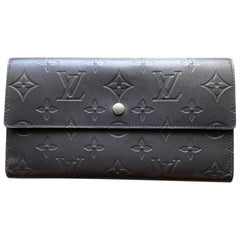 Louis Vuitton monogram glacé wallet