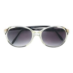 Yves Saint Laurent Vintage transparent acetate 90s sunglasses