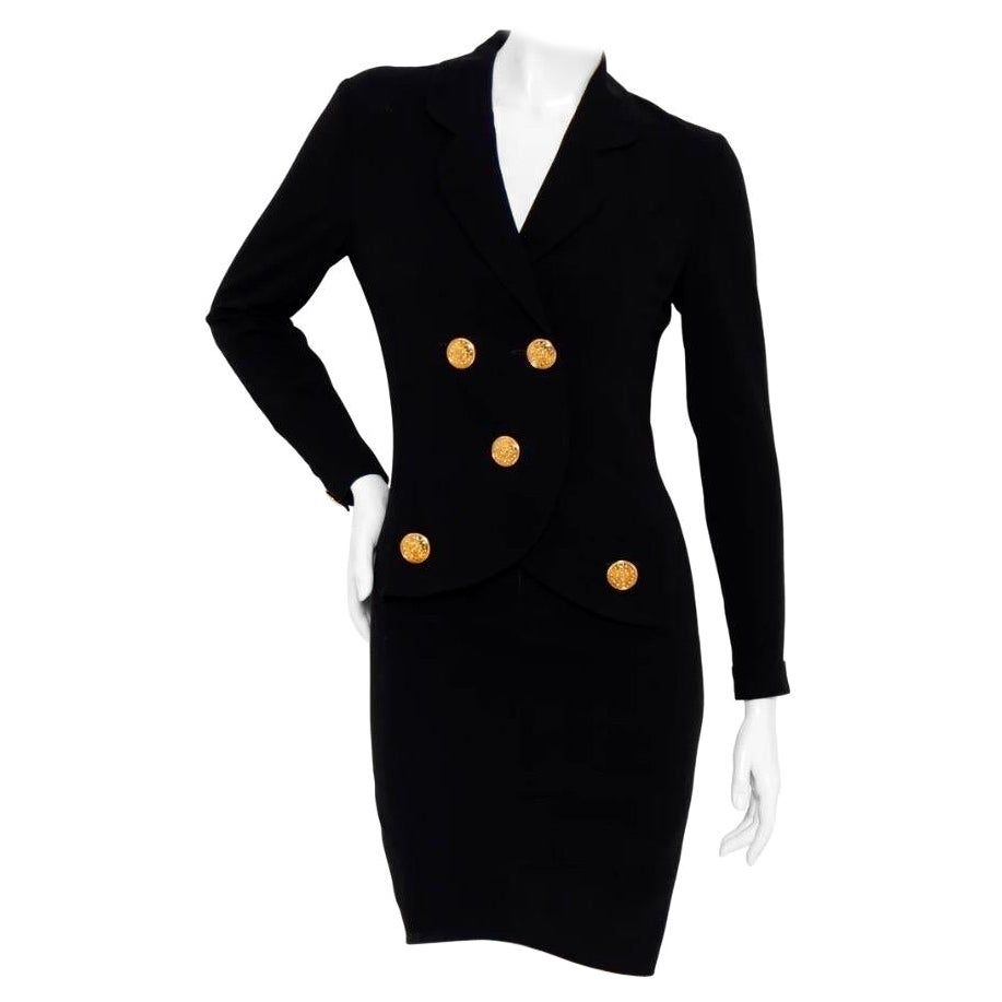 Vintage Chanel Blazer Dress (Circa Early 1990s) For Sale