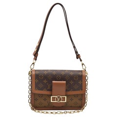 Louis Vuitton Monogram/Monogram Reverse Canvas Dauphine MM Bag