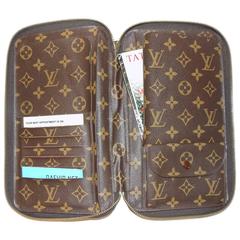 Rare LOUIS VUITTON Zip Passport Agenda Cover Portfolio Organizer de Voyage