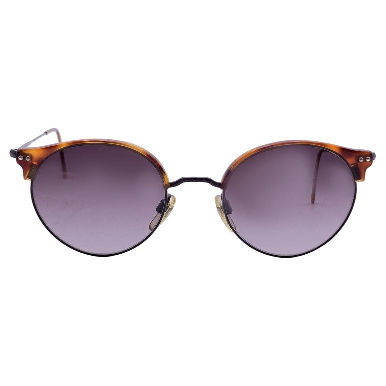 Giorgio Armani Vintage Brown Sunglasses Mod. 377 col. 015 47/20 140mm For Sale
