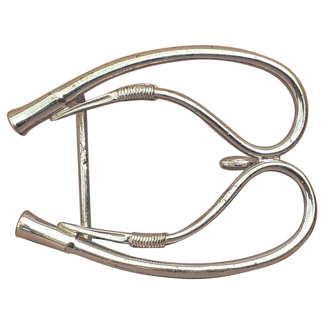 Exceptionnelle boucle de ceinture Hermès en forme de fouet et de cheval Texas pour ceinture 24 mm en vente