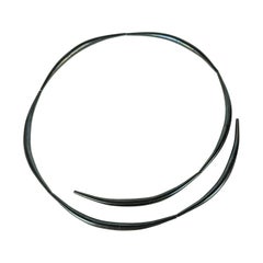 Collier Art Wear Patinaed Coil Spring
