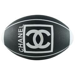 Used Chanel Rare Collector Limited Edition Rubber Rugby Ball 2007