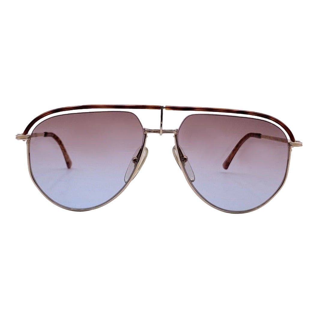 Christian Dior Vintage Unisex Aviator Sunglasses 2582 41 56/16 135mm For Sale