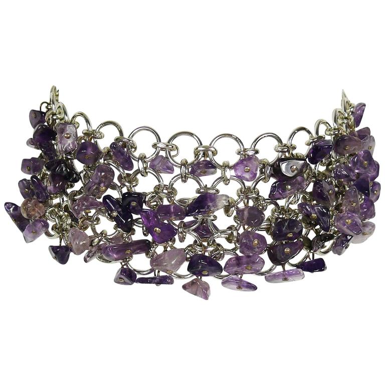Quartz Choker Necklace 