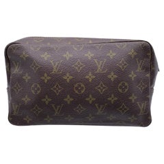 Louis Vuitton Retro Monogram Cosmetic Trousse 28 Pochette Bag M47522