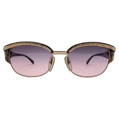 Christian Dior Vintage Sunglasses 2589 49 Marbled Bicolor Lenses 135mm