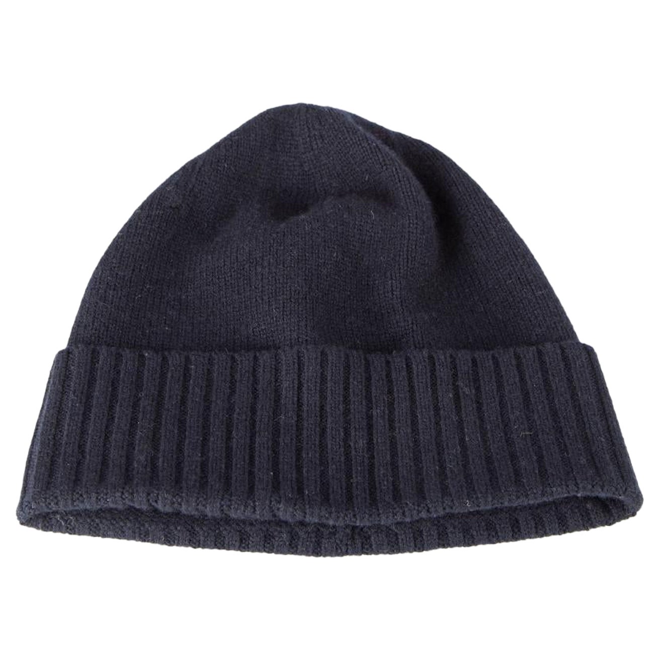 Totême Women's Navy Knitted Beanie For Sale
