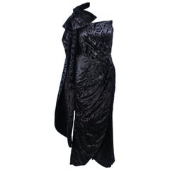 RUBEN PANIS CAMERON DIAZ ENTERTAINMENT MAGAZINE Velvet Pattern Gown Size 2 4