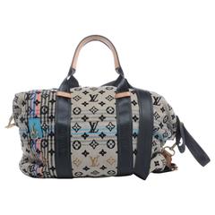 2010 LOUIS VUITTON Monogramm Cheche Tuareg Bleu