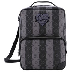 Louis Vuitton Nigo Utilitary Backpack Limited Edition Stripes Monogram Eclipse
