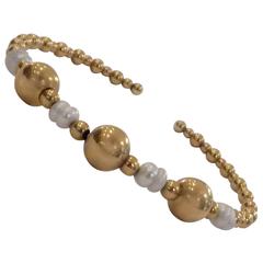 Silver Gold Bracelet 7