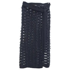 Chanel Apron Wrap Mohair Skirt