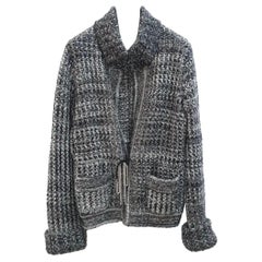 Chanel Sparkly Lapel Knit Jacket
